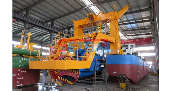 青州市启航疏浚机械设备有限公司全液压绞吸式清淤挖泥船的作用与工作原理